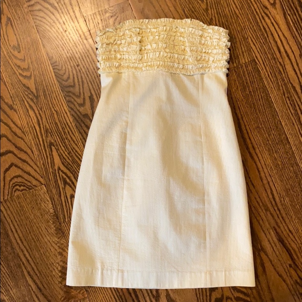 Lilly Pulitzer size 0 strapless dress
